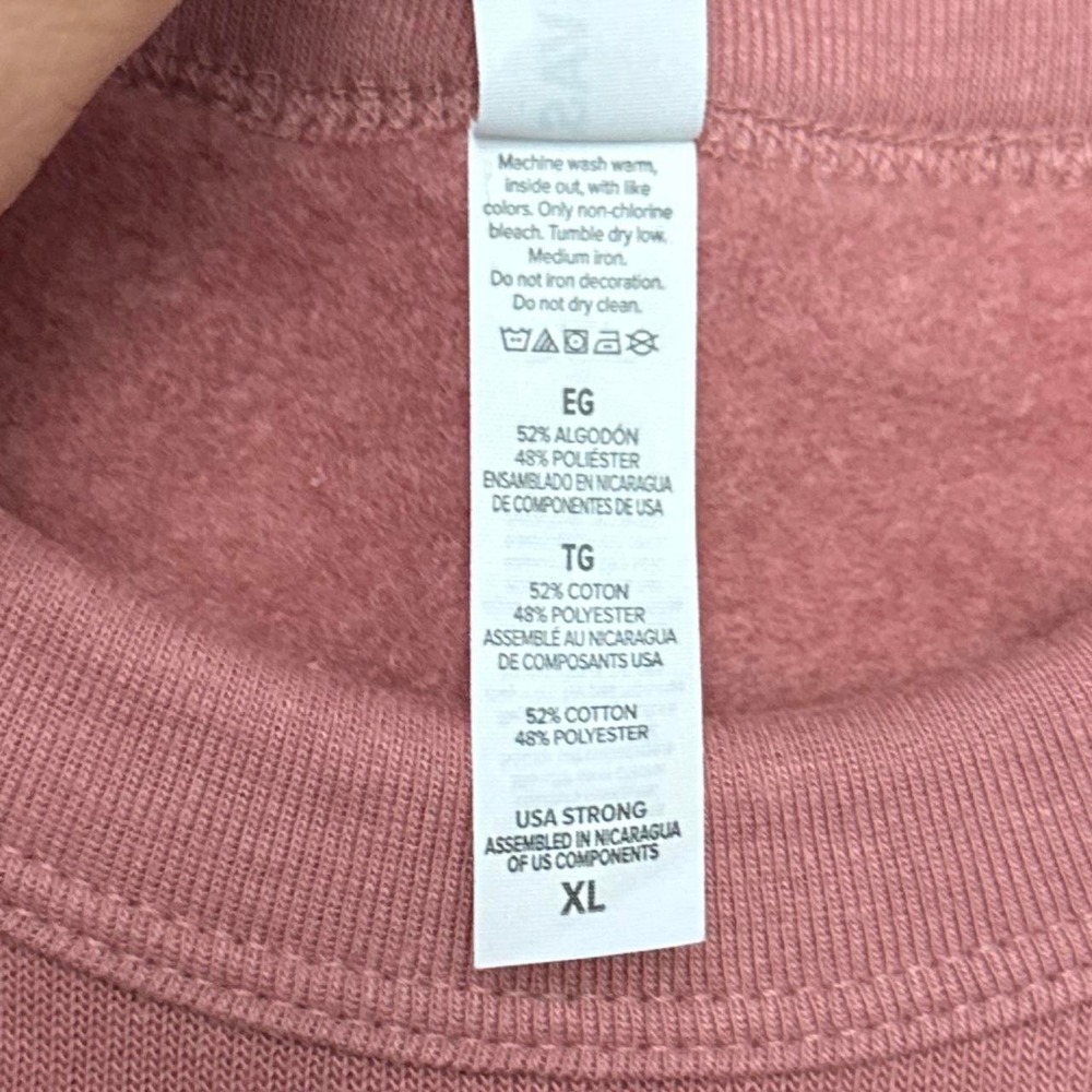 Bella Canvas Women's Oversized Buttery Soft Crewneck Sweatshirt - Picture 6 of 6